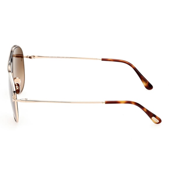 NWT in original box Theo 60mm Gradient Pilot Sunglasses main image 4